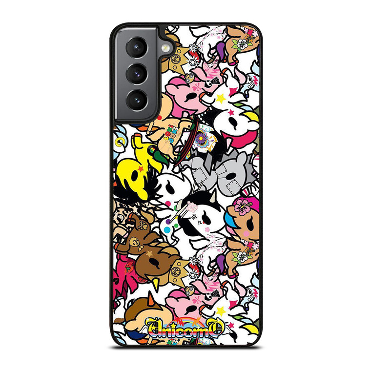 TOKIDOKI UNICORN COLLAGE Samsung Galaxy S21 Plus Case Cover