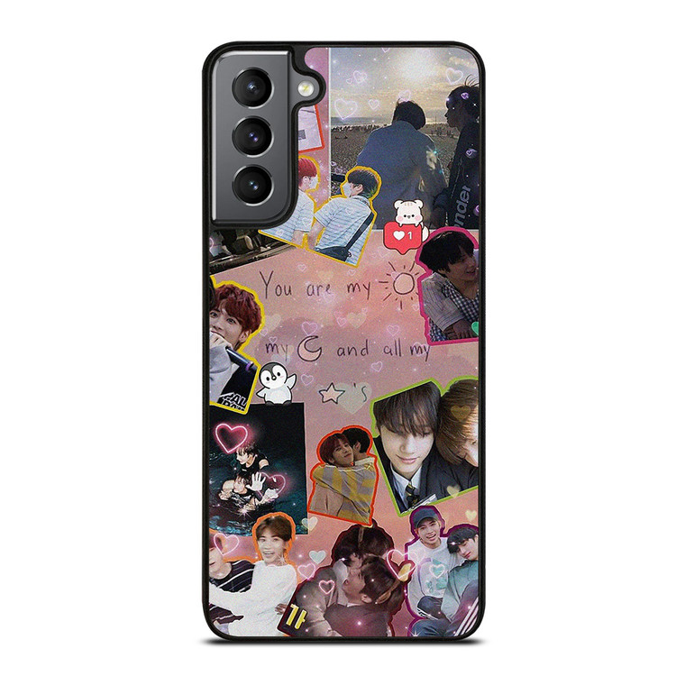 TOMORROW X TOGETHER TXT COLLAGE Samsung Galaxy S21 Plus Case Cover