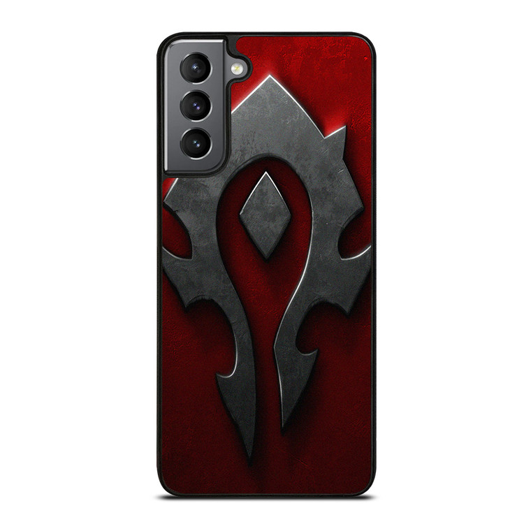 WORLD OF WARCRAFT HORDE BLACK LOGO Samsung Galaxy S21 Plus Case Cover