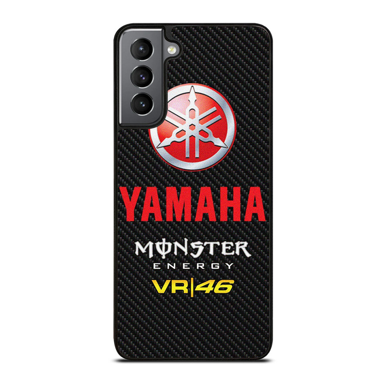 YAMAHA RACING VR46 CARBON LOGO Samsung Galaxy S21 Plus Case Cover