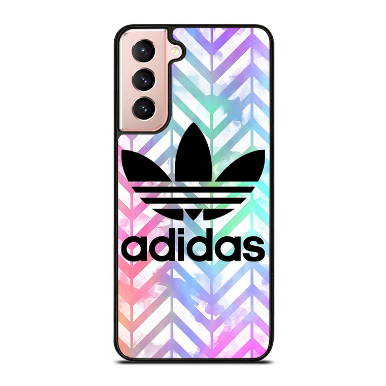 ADIDAS COLORFUL ZIG ZAG LOGO Samsung Galaxy S21 Case Cover