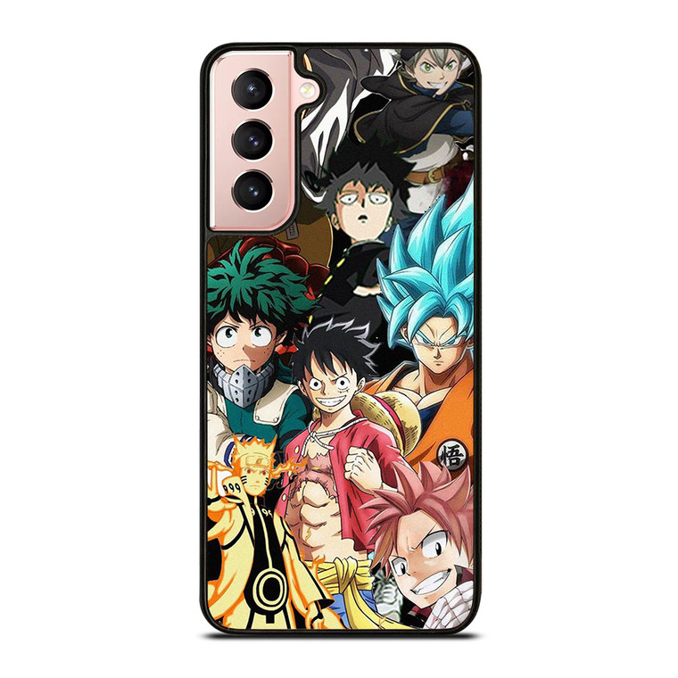 ANIME CARTOON CROSSOVER Samsung Galaxy S21 Case Cover