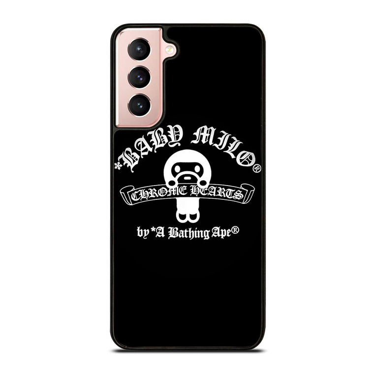 CHROME HEARTS BABY MILO BAPE Samsung Galaxy S21 Case Cover