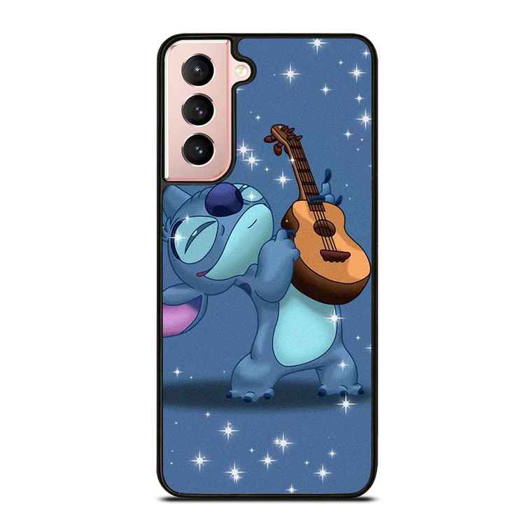 DISNEY STICH PLAYING GUITAR Samsung Galaxy S21 Case Cover