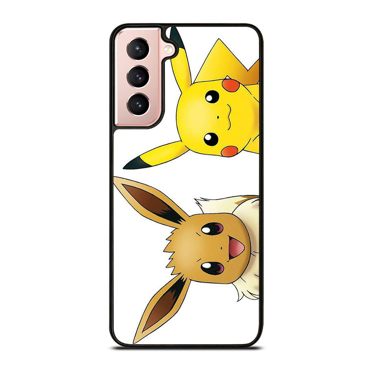 EEVEE PIKACHU POKEMON ANIME Samsung Galaxy S21 Case Cover EEVEE PIKACHU POKEMON ANIME Samsung Galaxy S21 Case Cover