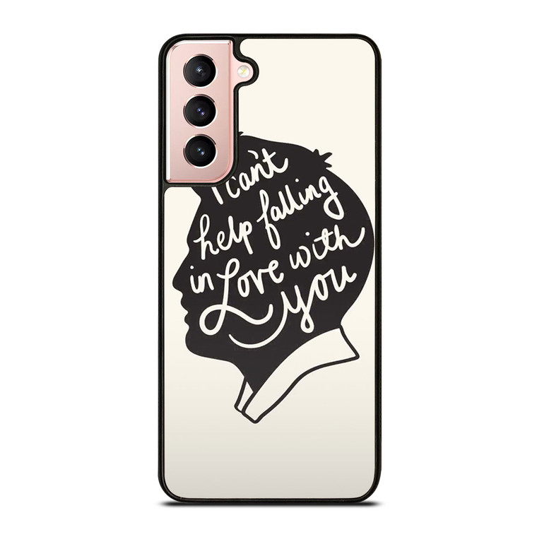 ELVIS PRESLEY SILHOUETTE QUOTES Samsung Galaxy S21 Case Cover