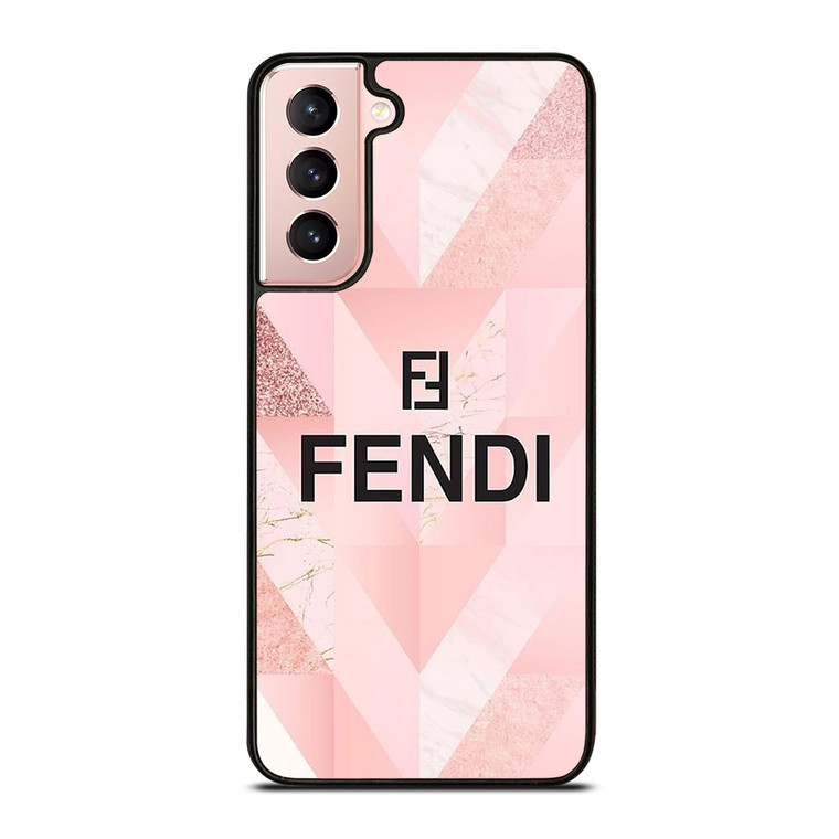 FENDI ROMA PINK TAPESTRY LOGO Samsung Galaxy S21 Case Cover FENDI ROMA PINK TAPESTRY LOGO Samsung Galaxy S21 Case Cover