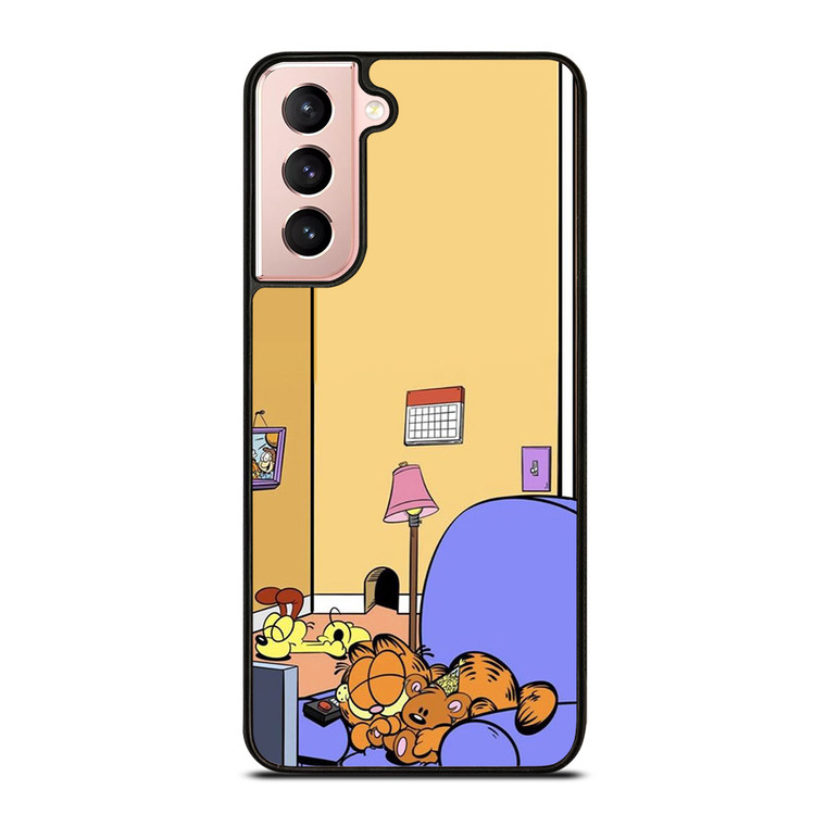 GARFIELD LAZY CAT CARTOON Samsung Galaxy S21 Case Cover