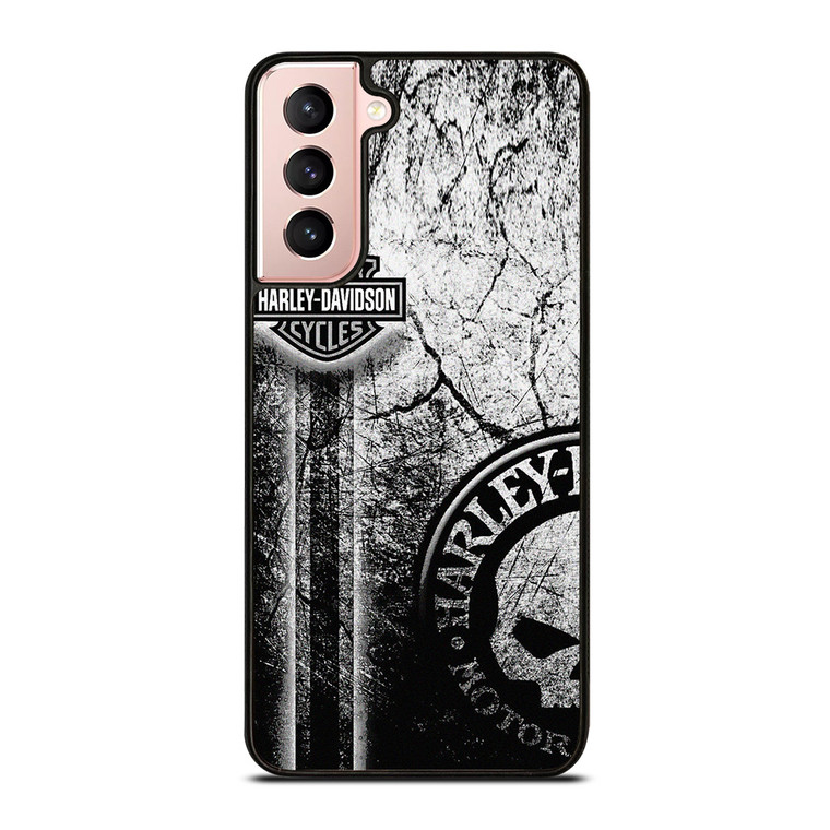 HARLEY DAVIDSON WALL TEXTURE LOGO Samsung Galaxy S21 Case Cover HARLEY DAVIDSON WALL TEXTURE LOGO Samsung Galaxy S21 Case Cover