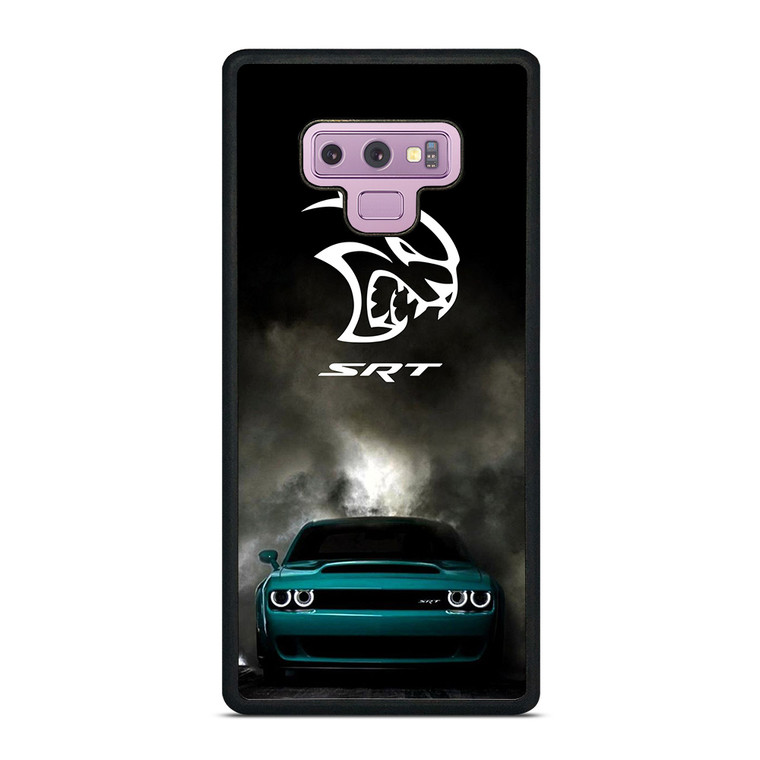 DODGE CHALLENGER SRT CAR EMBLEM  Samsung Galaxy Note 9 Case Cover