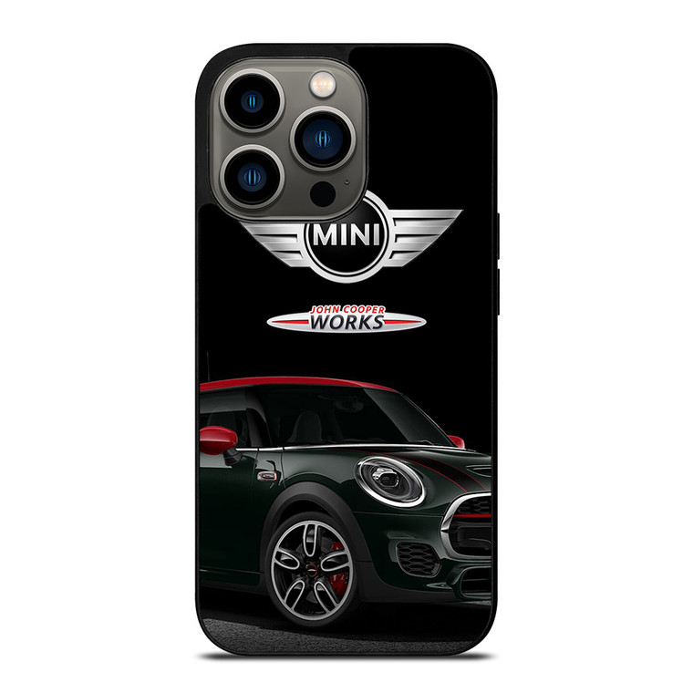 MINI JOHN COOPER WORKS CAR EMLBEM iPhone 13 Pro Case Cover MINI JOHN COOPER WORKS CAR EMLBEM iPhone 13 Pro Case Cover