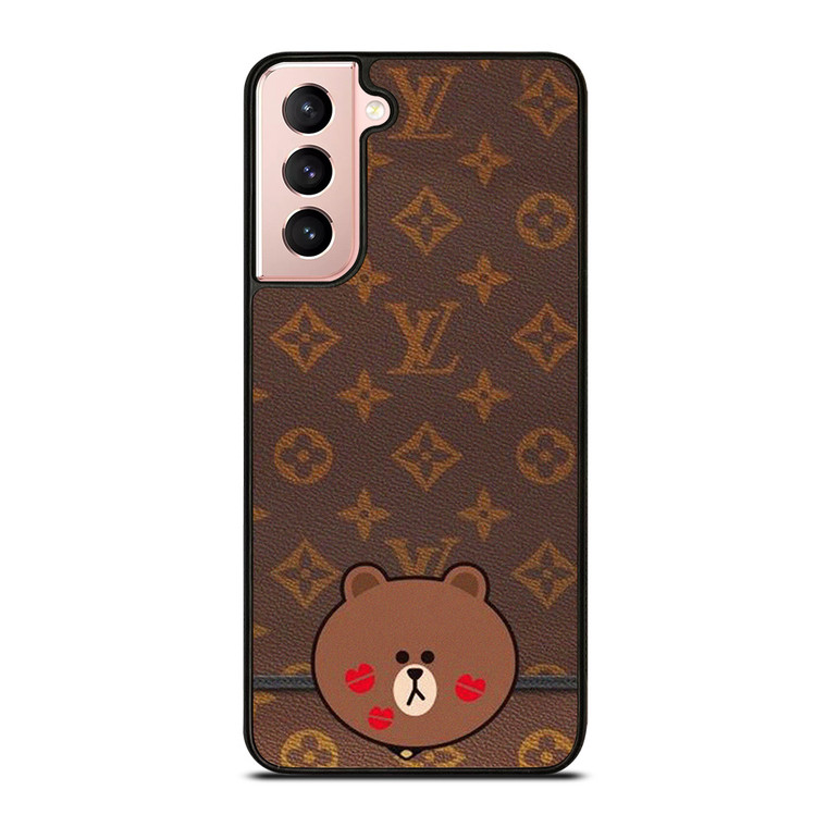 LOUIS VUITTON KISSED TEDDY BEAR Samsung Galaxy S21 Case Cover