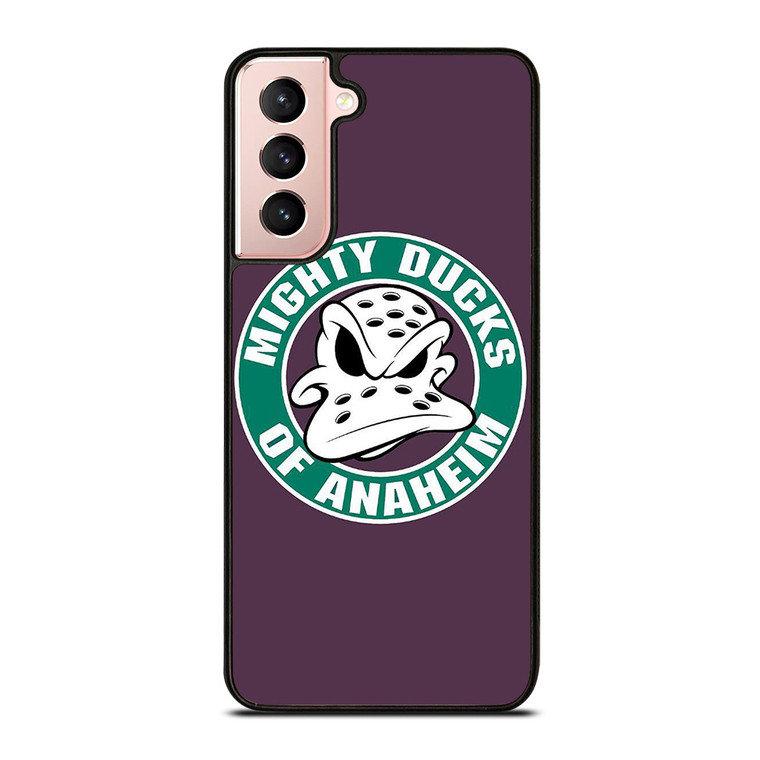 MIGHTY DUCKS HOCKEY BADGE Samsung Galaxy S21 Case Cover
