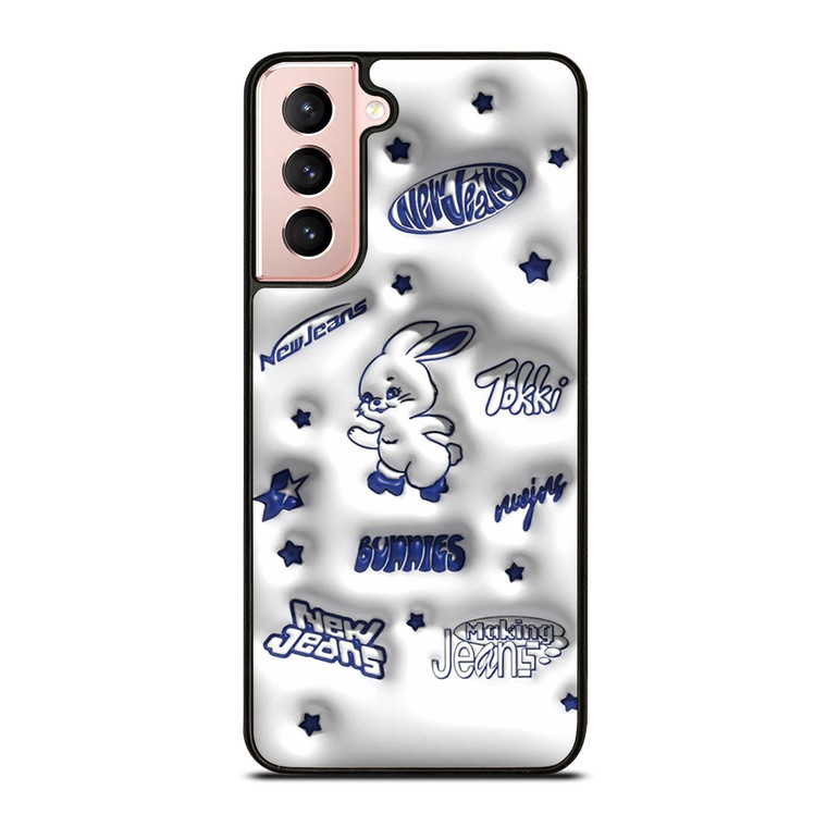 NEW JEANS BUNNIES 3D STYLE Samsung Galaxy S21 Case Cover