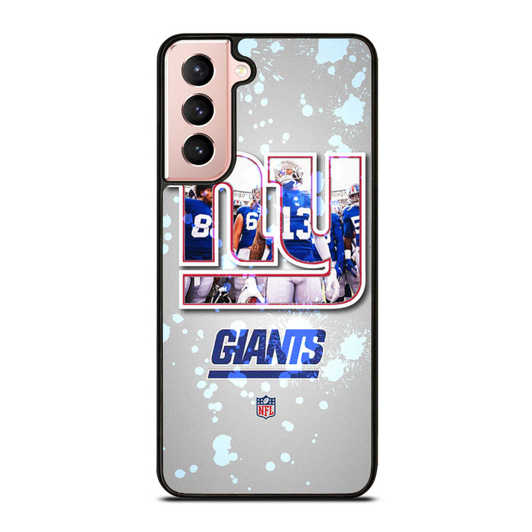 NEW YORK GIANTS NFL SPLASHED Samsung Galaxy S21 Case Cover NEW YORK GIANTS NFL SPLASHED Samsung Galaxy S21 Case Cover