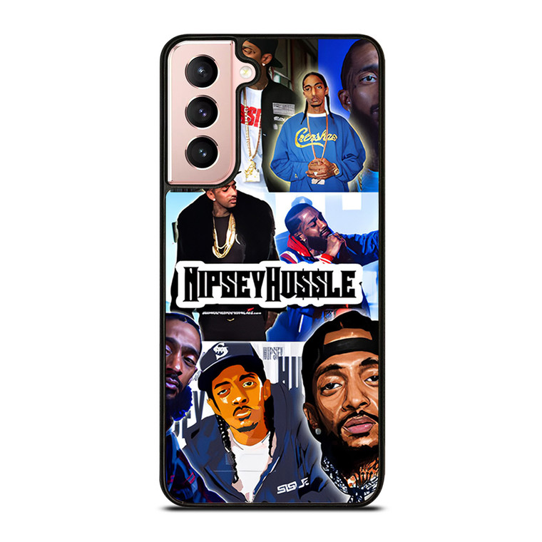 NIPSEY HUSSLE RAPPER COLLAGE Samsung Galaxy S21 Case Cover