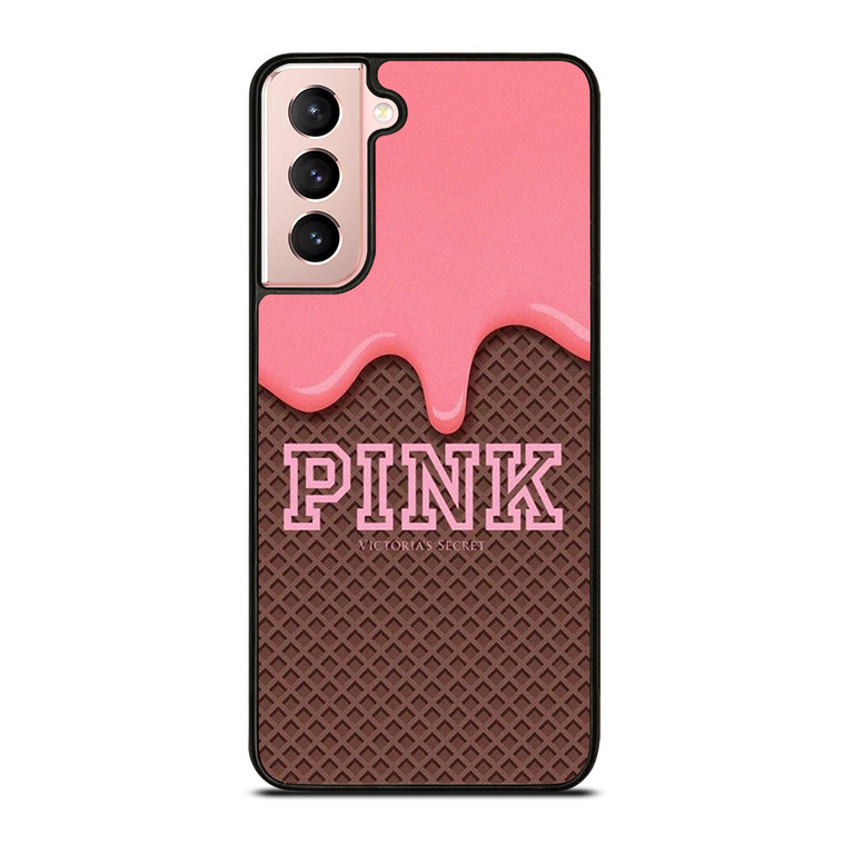 PINK VICTORIA SECRET ICE CREAM Samsung Galaxy S21 Case Cover