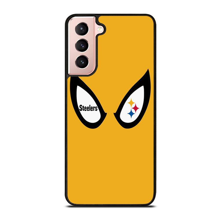 PITTSBURGH STEELERS SPIDERMAN LOGO Samsung Galaxy S21 Case Cover
