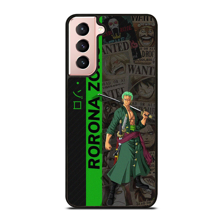 RORONA ZORO ANIME MANGA Samsung Galaxy S21 Case Cover