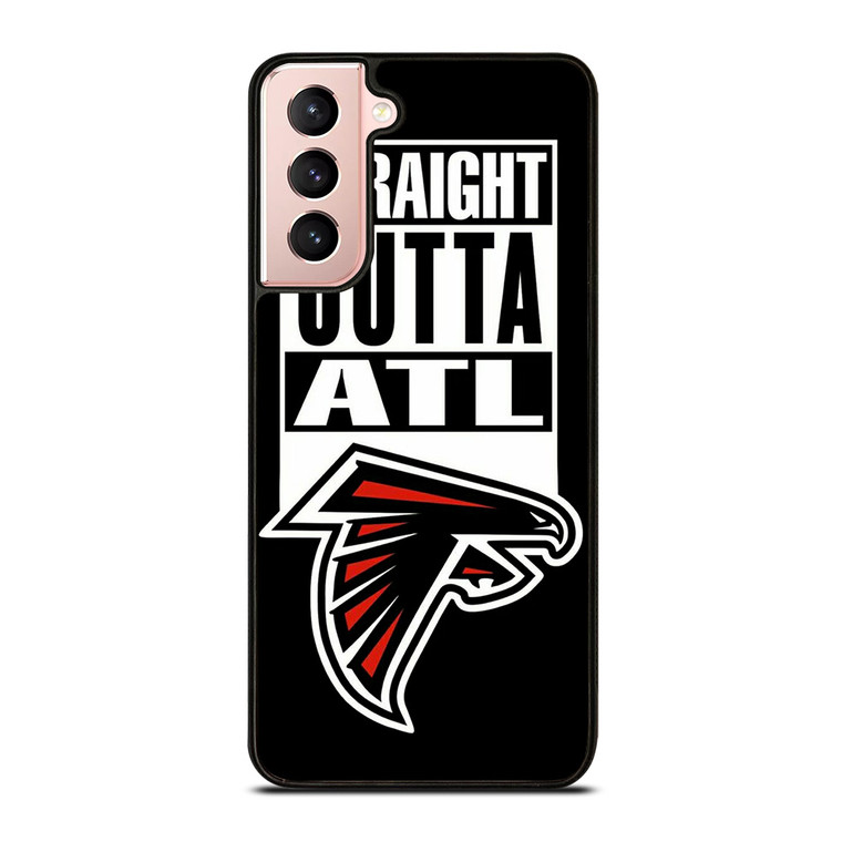 STRAIGHT OUTTA ATLANTA FALCONS FOOTBALL Samsung Galaxy S21 Case Cover