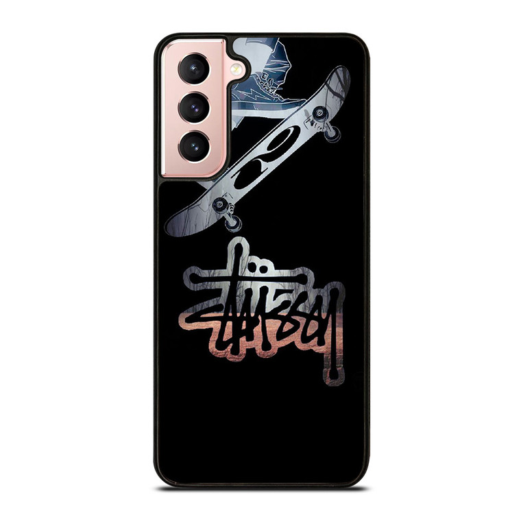 STUSSY SKATEBOARD LOGO Samsung Galaxy S21 Case Cover