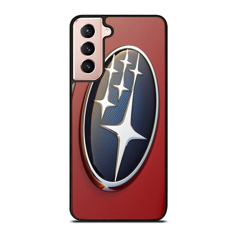 SUBARU CAR RED EMBLEM Samsung Galaxy S21 Case Cover SUBARU CAR RED EMBLEM Samsung Galaxy S21 Case Cover