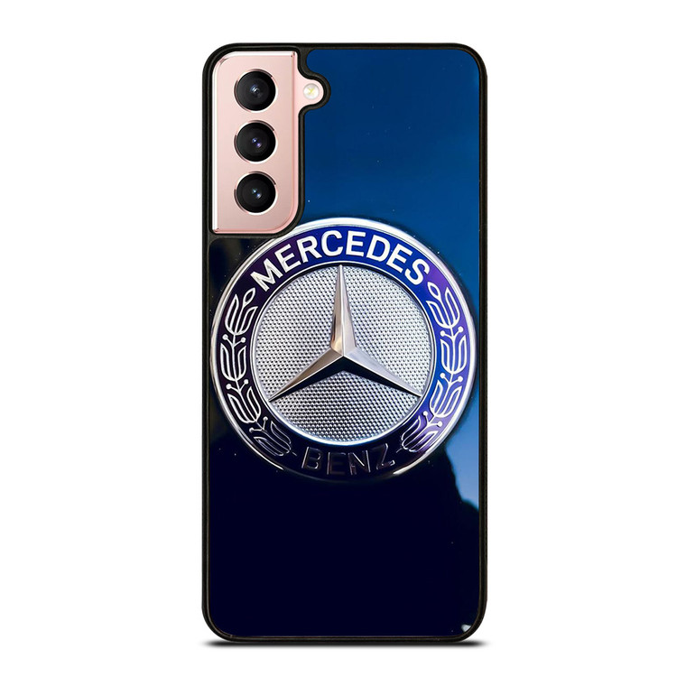 VINTAGE MERCEDES BENZ METAL EMBLEM Samsung Galaxy S21 Case Cover