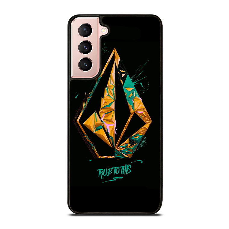 VOLCOM TRUE TO THIS SKATE Samsung Galaxy S21 Case Cover VOLCOM TRUE TO THIS SKATE Samsung Galaxy S21 Case Cover