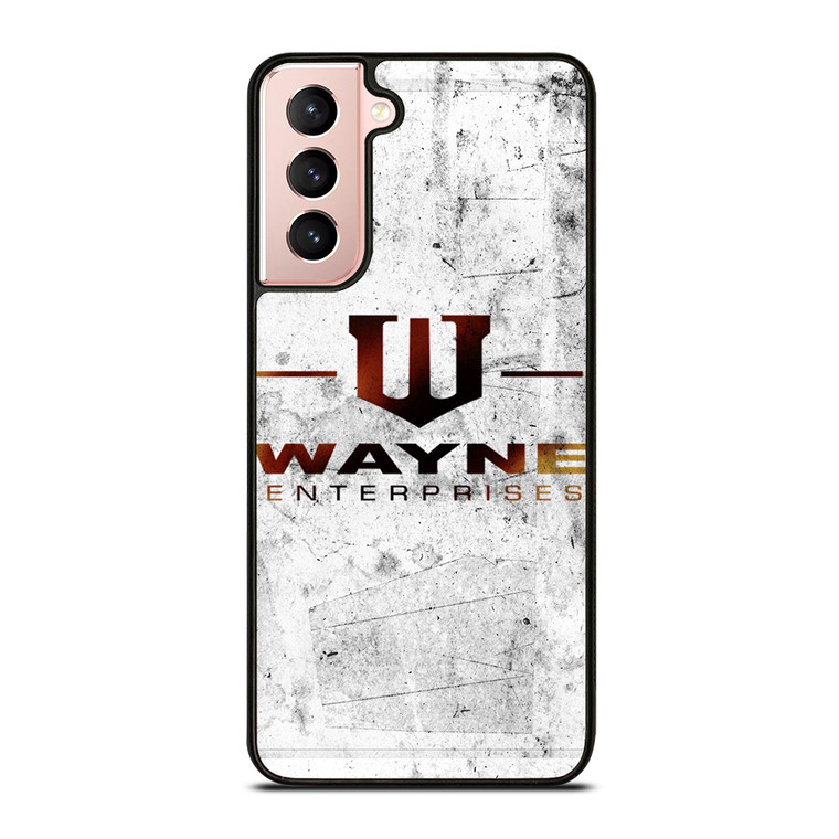 WAYNE ENTERPRISES WHITE LOGO Samsung Galaxy S21 Case Cover