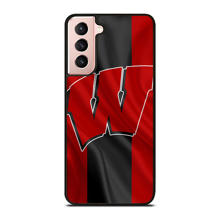 WISCONSIN BADGERS FLAG Samsung Galaxy S21 Case Cover