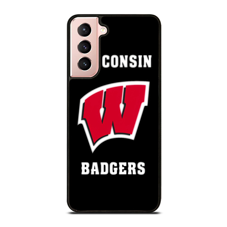 WISCONSIN BADGERS LOGO Samsung Galaxy S21 Case Cover