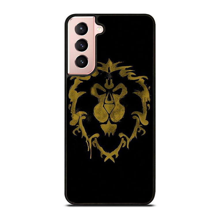 WORLD OF WARCRAFT ALLIANCE BLACK LOGO Samsung Galaxy S21 Case Cover WORLD OF WARCRAFT ALLIANCE BLACK LOGO Samsung Galaxy S21 Case Cover