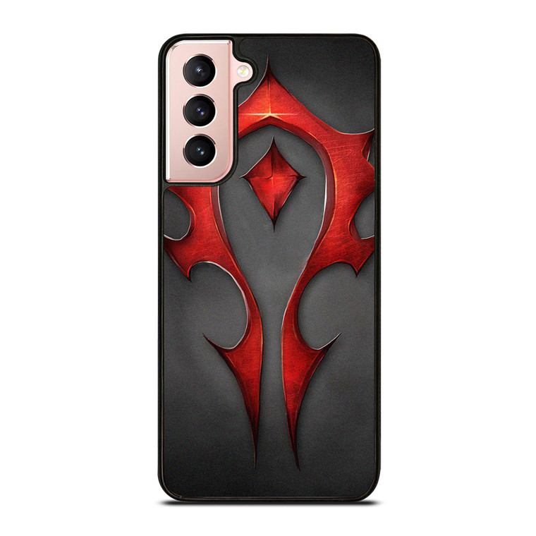 WORLD OF WARCRAFT HORDE LOGO Samsung Galaxy S21 Case Cover