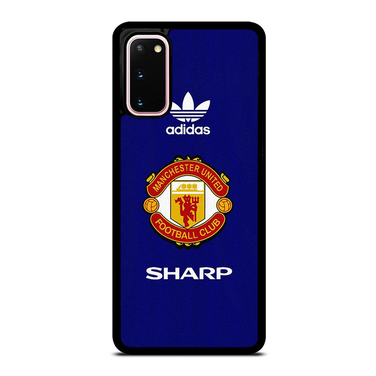 ADIDAS MANCHESTER UNITED SHARP RETRO LOGO Samsung Galaxy S20 Case Cover