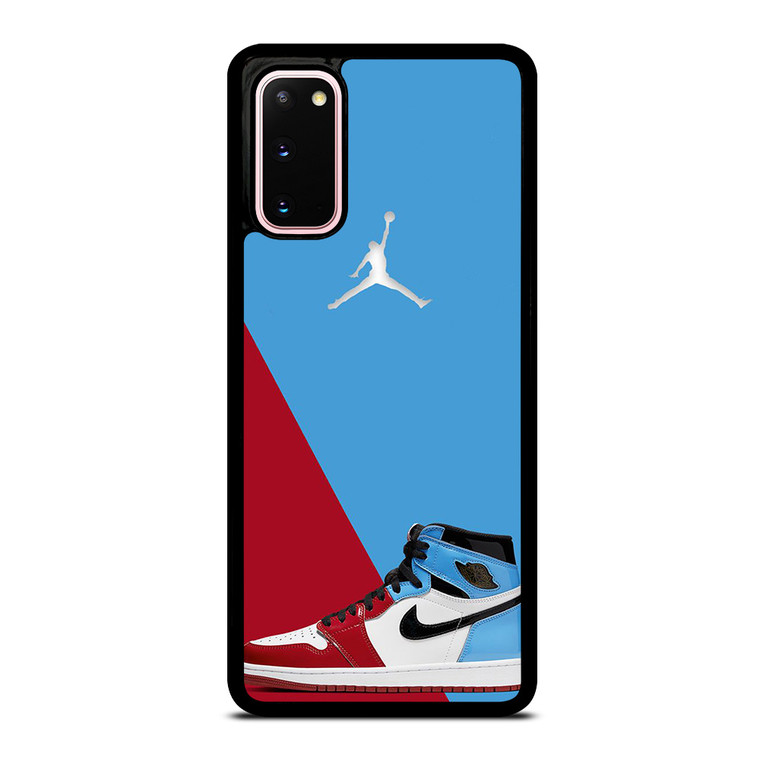 AIR JORDAN SNEAKERS RED BLUE Samsung Galaxy S20 Case Cover