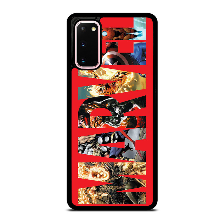 ALL MARVEL SUPERHERO LOGO Samsung Galaxy S20 Case Cover
