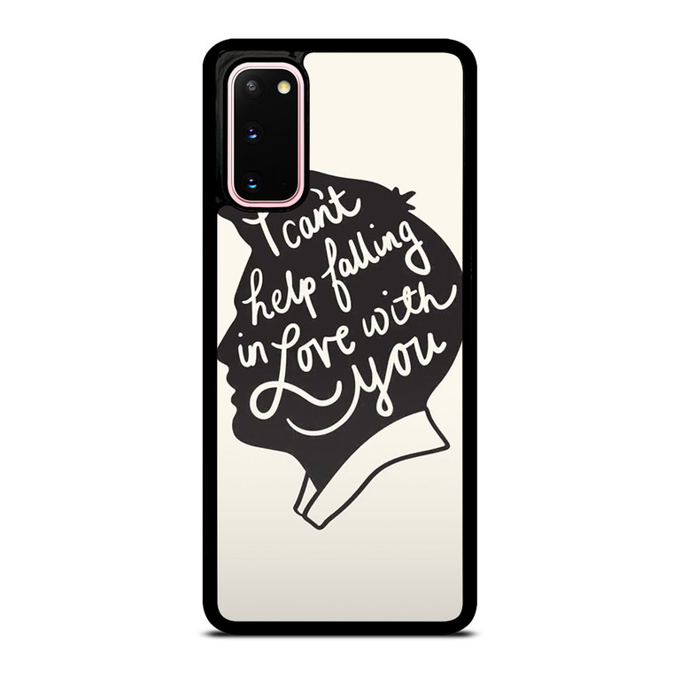 ELVIS PRESLEY SILHOUETTE QUOTES Samsung Galaxy S20 Case Cover
