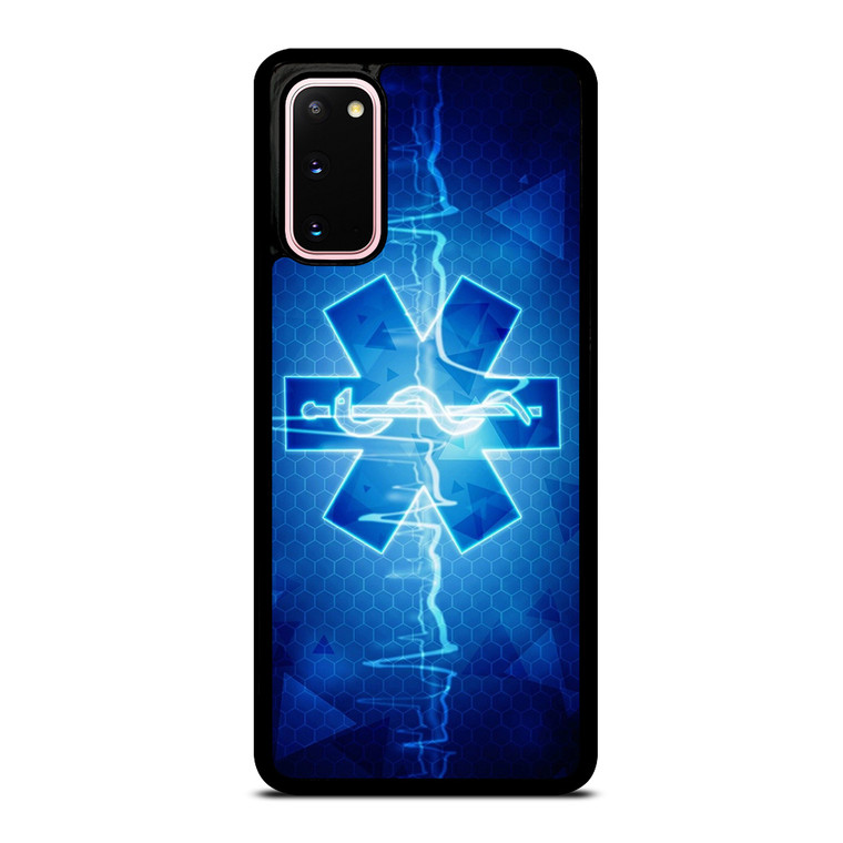 EMT EMS REGISTERED PARAMEDIC LOGO 2 Samsung Galaxy S20 Case Cover