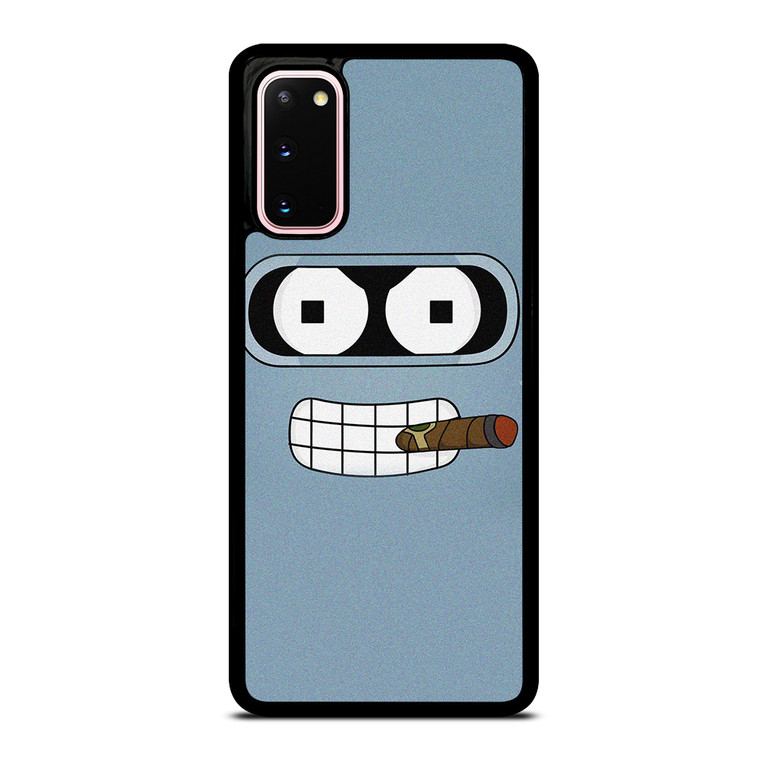 FUTURAMA BENDER SMOKING CIGARETES Samsung Galaxy S20 Case Cover