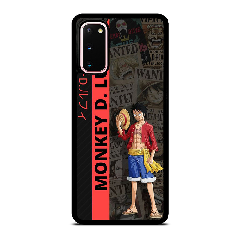 MONKEY D LUFFY MANGA Samsung Galaxy S20 Case Cover