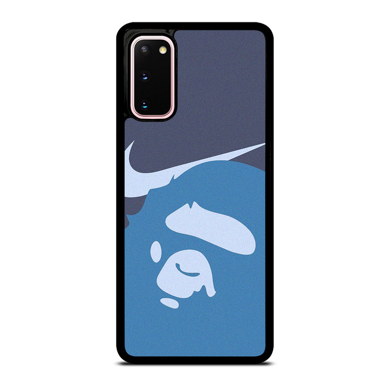 NIKE BAPE BLUE Samsung Galaxy S20 Case Cover NIKE BAPE BLUE Samsung Galaxy S20 Case Cover