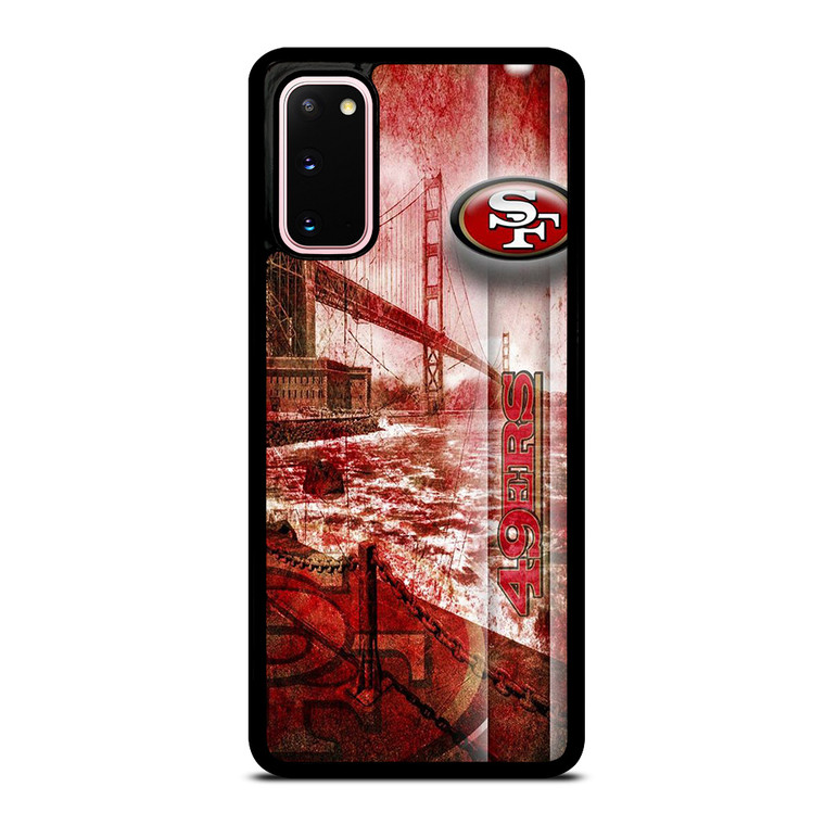 SAN FRANCISCO 49ERS GRUNGE LOGO Samsung Galaxy S20 Case Cover