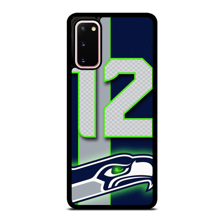 SEATTLE SEAHAWKS NFL 12 MAN LOGO Samsung Galaxy S20 Case Cover