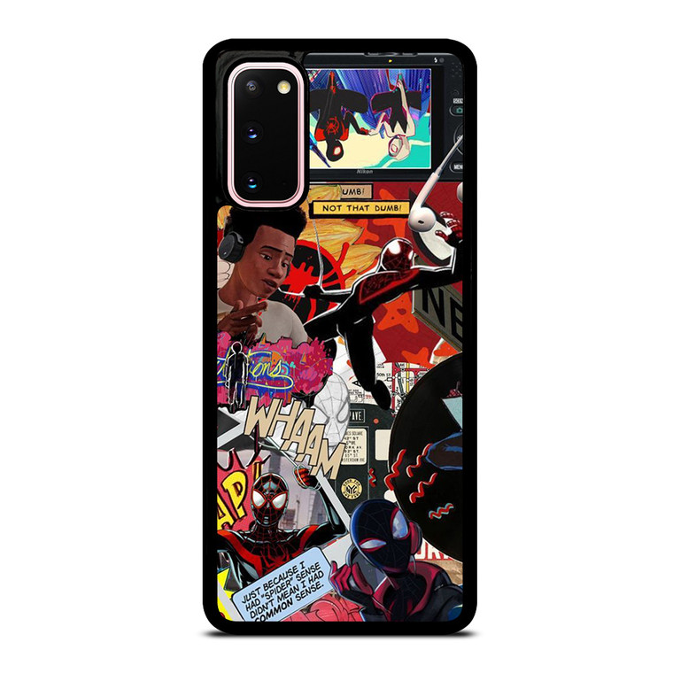 SPIDER-MAN MILES MORALES COLLAGE Samsung Galaxy S20 Case Cover