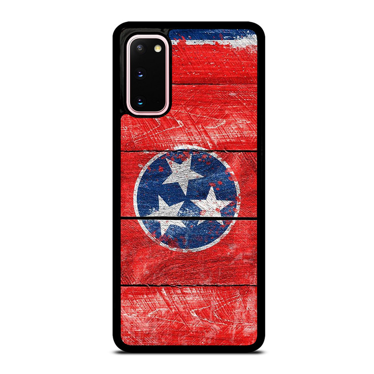 TENNESSEE FLAG WOOD LOGO Samsung Galaxy S20 Case Cover