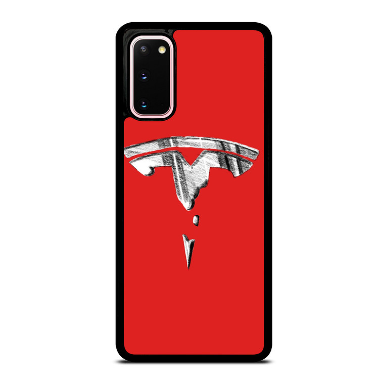TESLA BROKEN LOGO Samsung Galaxy S20 Case Cover