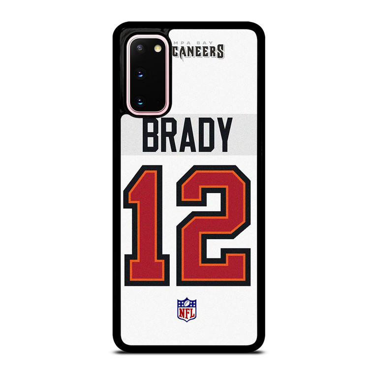 TOM BRADY TAMPA BAY BUCCANEERS WHITE KIT Samsung Galaxy S20 Case Cover