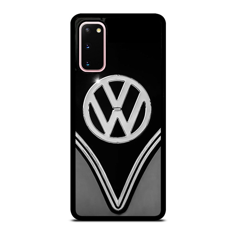 VW VOLKSWAGEN BLACK CHROME EMBLEM Samsung Galaxy S20 Case Cover