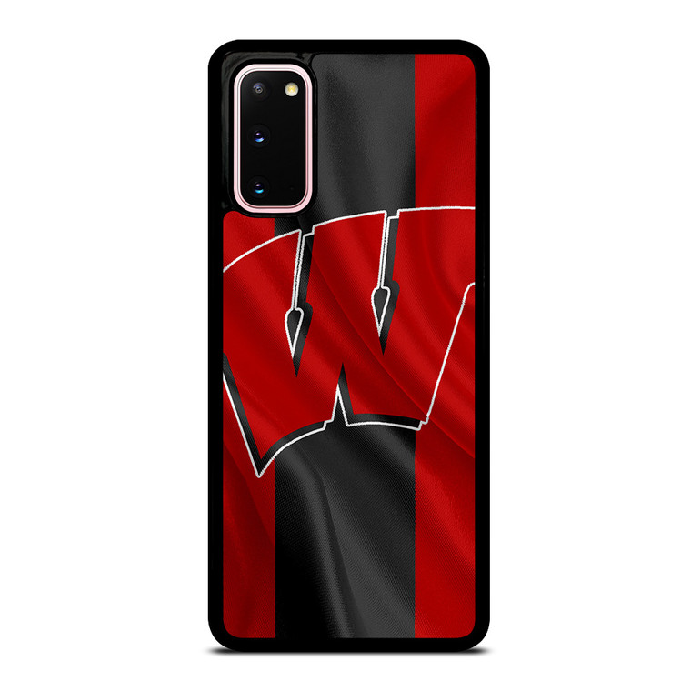 WISCONSIN BADGERS FLAG Samsung Galaxy S20 Case Cover