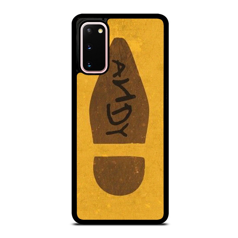 WOODY FOOTPRINTS ANDY TOY STORY Samsung Galaxy S20 Case Cover